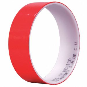 3M 850 Polyester Film Tape, Acrylic Adhesive, 1.9 mil Thick, 1 Inch X 72 Yard, Red | CE9TBK 48UV59
