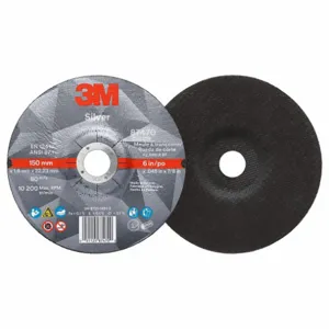 3M 87470 Abrasive Cut Off Wheel, 6 Inch Diameter, Ceramic Grain, 0.045 Inch Thickness | CF2UGN 450Y35