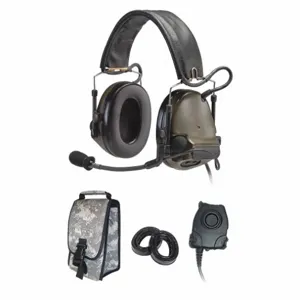 3M 88063-00000 Two Ear Over the Head Headset Kit, 20 Db Noise Reduction Rating, Green | CE9CVW 45JU62