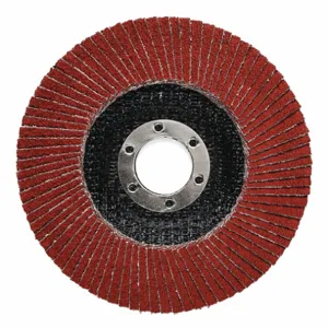 3M 969F Flap Disc, Ceramic Grain, 7 Inch Disc Diameter, 80 Abrasive Grit | CF2DQX 448D96