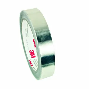 3M 1170 Foil Tape 2 Inch 3.2 Mil Shiny Silver, 100 Pk | AD6HWR 45J657