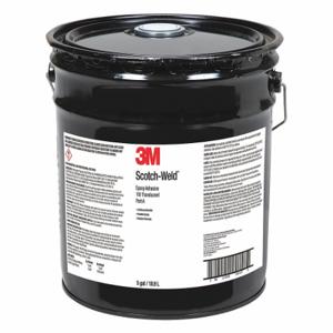 3M DP110 Epoxidklebstoff, bei Umgebungsbedingungen aushärtend, 5 Gallonen, Eimer, transparent, Gel | CN7UDM 2JBL3