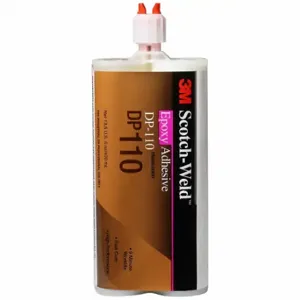 3M DP110 Epoxy Adhesive, Ambient Cured, 400 Ml, Dual-Cartridge, Clear, Gel, 6 PK | CN7UDL 2JBW9