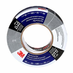 3M DT17 Duct Tape, Heavy Duty, 1 7/8 Inch X 35 Yd, Black, Continuous Roll, Pack Qty 1 | CN7UCF 48YF87