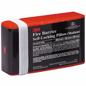 3M FB-269* Firestop Pillow, Up to 3 Hr Fire Rating, 2 Inch Height, 6 Inch Width | CF2DYL 1MN80