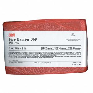 3M FB-369* Firestop Pillow, Up to 3 Hr Fire Rating, 3 Inch Height, 6 Inch Width | CF2DYK 1MN81