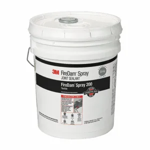 3M FD-200-G Fire Barrier Sealant 5 Gallon Gray | AE3YKH 5GUZ3