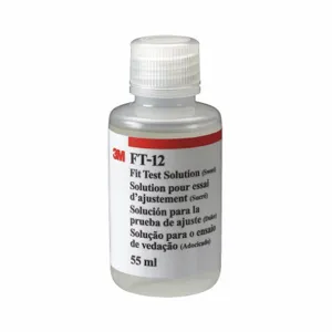 3M FT-12 Fit Testing Solution, Saccharin, 55 mL Fluid Volume | CN7UKE 1UKH5