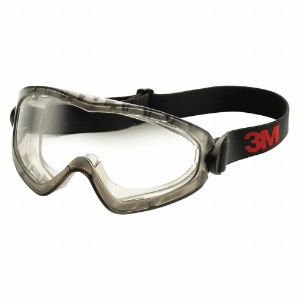 3M GG2891S-SGAF Anti-Fog Non-Vented Protective Goggles, Clear Lens | CF2TFE 475M56