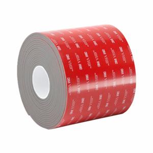 3M GPH160GF Double-Sided Foam Tape, Acrylic, 3/4 Inch x 5 yd., 45 mil Tape Thick, Gray | CN2RBJ 3/4-5-RP62 / 15D048