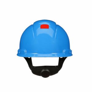 3M H-703SFR-UV Hard Hat, Baseball Head Protection, Blue, Ratchet, HDPE, Gen Purpose | CN7VEA 788VL6