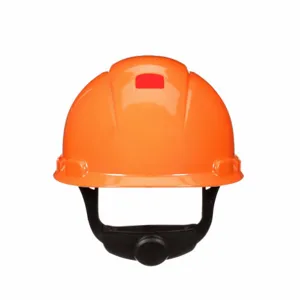 3M H-706SFR-UV Hard Hat, Baseball Head Protection, Orange, Ratchet, HDPE, Gen Purpose | CN7VEL 788VL9