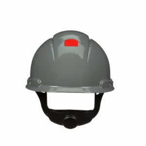 3M H-708SFR-UV Hard Hat, Baseball Head Protection, Gray, Ratchet, HDPE, Gen Purpose | CN7VEB 788VM1