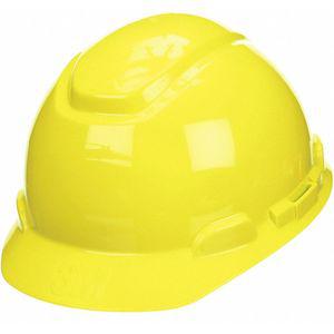 3M H-709R-UV Hard Hat With Uvicator 4 Point Ratchet Bright Yellow | AB6FRK 21E389