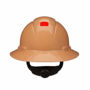 3M H-811SFR-UV Full Brim Hard Hat, Full Brim Head Protection, Tan, Ratchet, HDPE | CN7VDU 788VN4