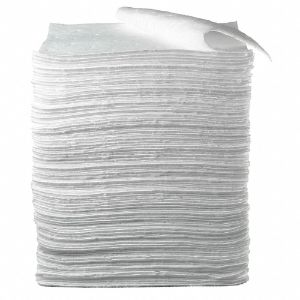 3M HP-156 Absorbent Pad, 19 Inch Size, Fluids Absorbed Oil-Based, 37.5 Gallon | CF2UEP 9XZA9