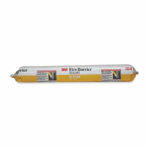 3M IC-15WB+-20OZ Firestop Sealant, 20 Oz Cartridge, Up to 3 Hr Fire Rating, Yellow | CF2DXL 3BE32