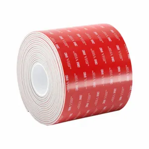 3M LSE160WF Double-Sided Foam Tape, Acrylic, 2 Inch x 5 yd., 45 mil Tape Thick, White | CN2RBU 4957F / 15C389