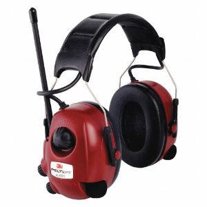 3M M2RX7A2-01 Over-the-Head Headset, 26 Db Noise Reduction Rating, Dielectric No, Red | CE9UDW 481Z32
