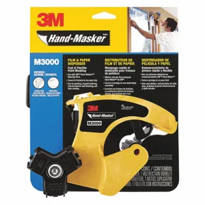 3M M3000 Hand-Masker Tape Dispenser, PK 4 | CN7WHL 182W29