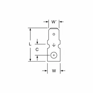 3M MA250DM/6RRK Male Disconnect Bare, 500 Pk | AC2FBE 2JJU5