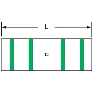 3M MC1BCX Butt Splice Connectorgreen 1 Awg | AC2FGQ 2JLA2