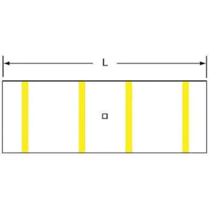 3M MC250BCX Butt Splice Connector Yellow | AB9KRM 2DPT3