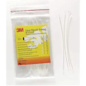 3M MFP-3/64-Clear PK100 Heat Shrink Polypropylene 0.046 In, 100 Pk | AD3PUW 40L350