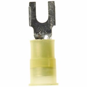 3M MNG10-6FBK Fork Terminal Yellow 12 To 10 Awg, 500 Pk | AC2FKJ 2JLP4