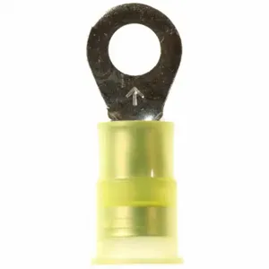 3M MNG1010RX Ring Terminal Yellow Brazed 12-10, 50 Pk | AE4AJY 5HE61