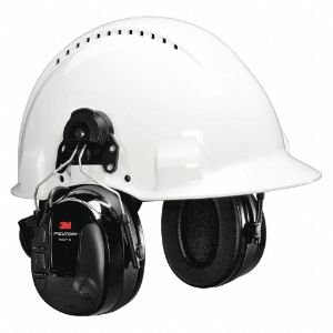 3M MT13H221P3E Elektronischer Gehörschutz mit Schutzhelm, 23 dB Geräuschreduzierung | CF2AXP 52WZ30