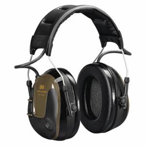 3M MT13H222A Electronic Ear Muffs, Over-The-Head Earmuff, 21 Db Nrr, Wired, Green, Foam, Protac Hunter | CN7UDE 52WZ31