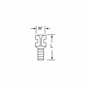 3M MU14-187DFK Female Disconnect Bare 16 To 14 Awg, 1000 Pk | AC2FGL 2JKZ7