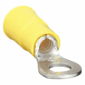 3M MVU10-10RX Ring Terminal Yellow Butted12-10, 50 Pk | AE2EWA 4X310