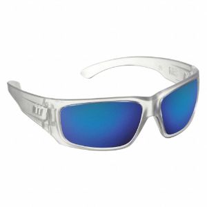 3M MXE1008AF-CLR Antibeschlag-Schutzbrille, kratzfest, blaue Spiegelglasfarbe | CF2TFZ 56GW11
