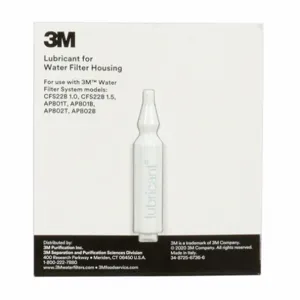 3M O-Ring/lubricant kit Lubricant Kit, Compatible with AP801B/AP801T/AP802B/AP802T/Mf. No. CFS22B1.0 | CV4NET 61HJ95