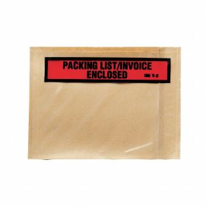 3M PLE-T2 Packing List Envelope, Packing List Type General Purpose, 1000 Pk | CE9UCP 2JFH7