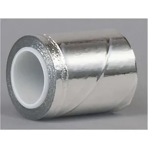 APPROVED VENDOR 15C645 Glass Foil Tape 3 Inch x 5 Yard Silver | AA6WCQ