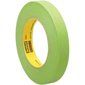 3M 233+/401+ Masking Tape 13/32 Inch W x 60 yard L, 10 Pk | AF6NEH 19YV31