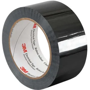 3M 3M 1350 2 x 72 yds Black Electrical Tape 2 Inch x 72 Yard 1 Mil Black | AA6WXP 15D082