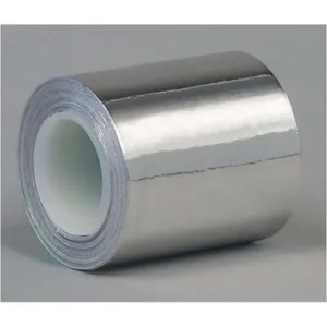 APPROVED VENDOR 15D573 Foil Tape 12 Inch x 3 Yard Stainless Steel | AA6XTT