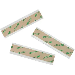 3M F9460PC Adhesive Transfer Tape Rectangle 1x4 Inch, 5 Pk | AD6KMG 45K696