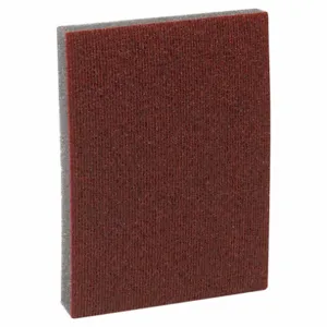 3M PRPD-80 Sanding Sponge, 2 7/8 Inch X 4 X 1/2 Inch Size, Aluminum Oxide, Medium, 80 Grit, Pro-Pad | CN7WCE 294L01