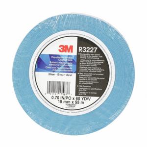 3M R3227 doppelseitiges Schaumstoffband, blau, 1/16 Zoll x 60 Yd, 1/32 Zoll Banddicke, Papier, repulpierbar | CN7WHD 42LH13