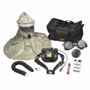 3M RBE-L10 PAPR System, Universal, Belt-Mounted, Cartridges Included CBRN | CE9TYM 1UKG9