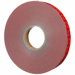 3M RP+080GF Double-Sided Foam Tape, Acrylic, 1/2 Inch x 18 yd., 32 mil Tape Thick, Gray | CN2RAA 1/2-18-RP32 / 15C839