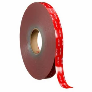 3M RP+060GF Double-Sided Foam Tape, Acrylic, 1/2 Inch X 18 Yd, 25 Mil Tape Thick | CN7WGZ 800WZ8