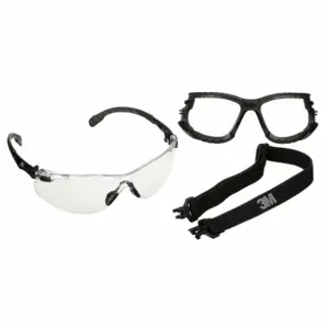 3M S1501SGAF-KT Safety Glasses, Anti-Fog /Polarized /Anti-Scratch, Eye Socket Foam Lining | CN7VTP 61KW49