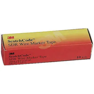 3M SDR-L Wire Marker Tape Refill Roll, 50 Pk | AB9XBP 2FYP7