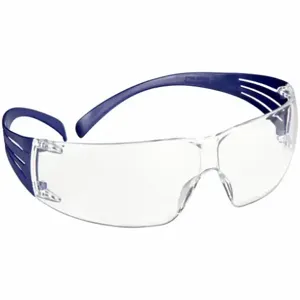 3M SF201SGAF-BLU Safety Glasses, Anti-Fog /Anti-Scratch, No Foam Lining, Traditional Frame | CN7VTM 493X64